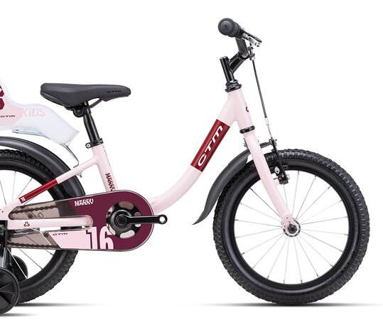 Bicykel CTM Marry Matná svetloružová / Burgundy 2025