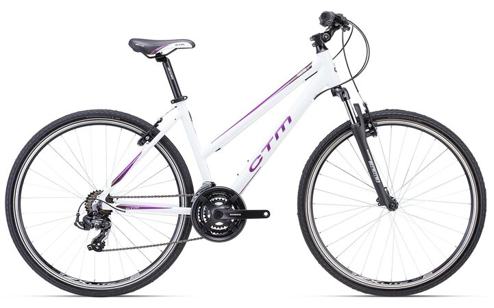 Bicykel CTM Maxima 1.0 Bielofialová Perleť 2023