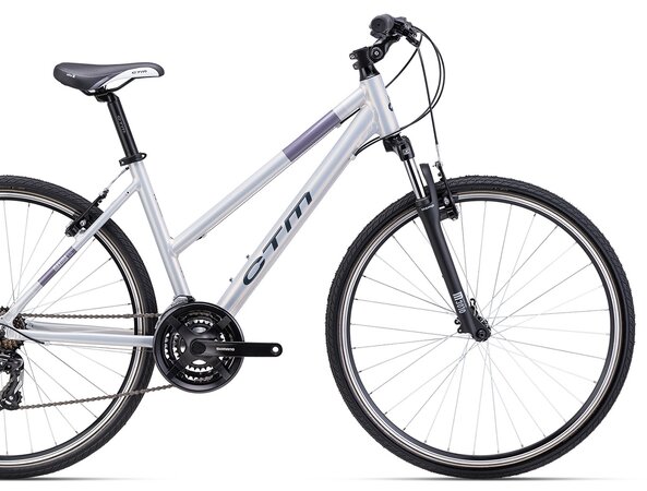 Bicykel CTM Maxima 1.0 Oceľová / Svetlá Fialová 2024