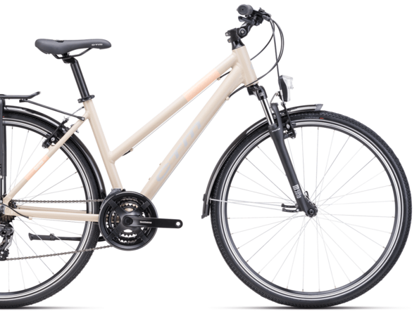 Bicykel CTM Maxima 1.0 Trek Matná Svetlobéžová / Hnedá 2025