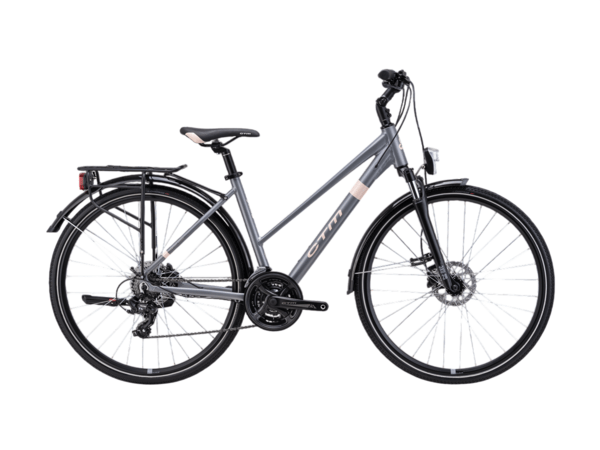 Bicykel CTM Maxima 1.0 Trek Matná Šedá 2026