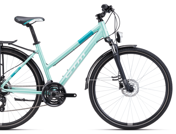 Bicykel CTM Maxima 3.0 Trek Matná Tyrkysová / Lesklá Tyrkysová 2024