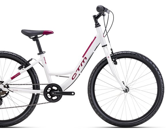 Bicykel CTM Missy Biela / Tmavofialová 2024