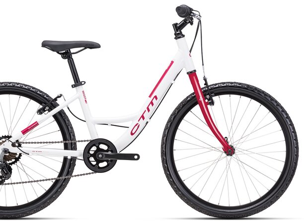 Bicykel CTM Missy Biela / Tmavobordová 2025