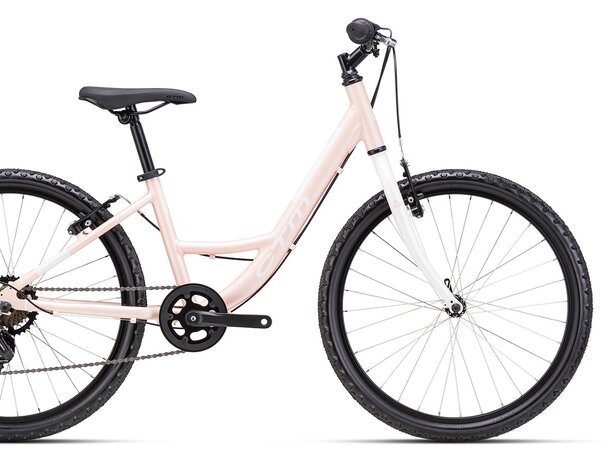 Bicykel CTM Missy Matná Svetloružová Perleť / Biela 2025