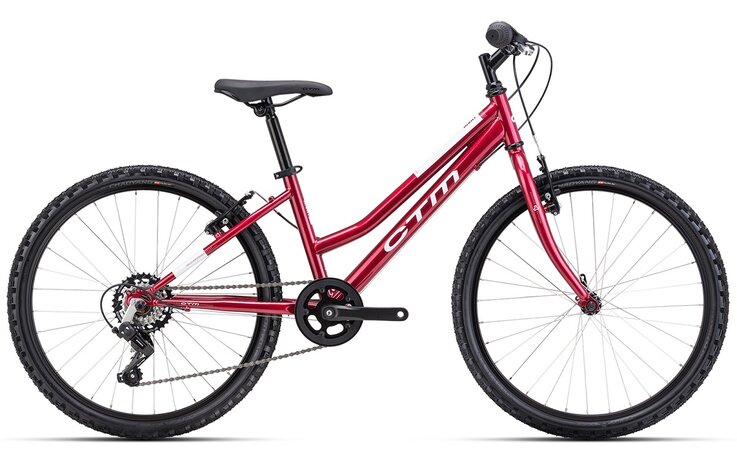 Bicykel CTM Mony Tmavobordová Perleť / Biela 2025