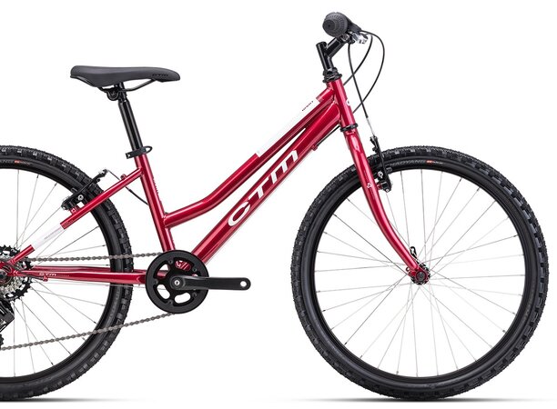 Bicykel CTM Mony Tmavobordová Perleť / Biela 2025