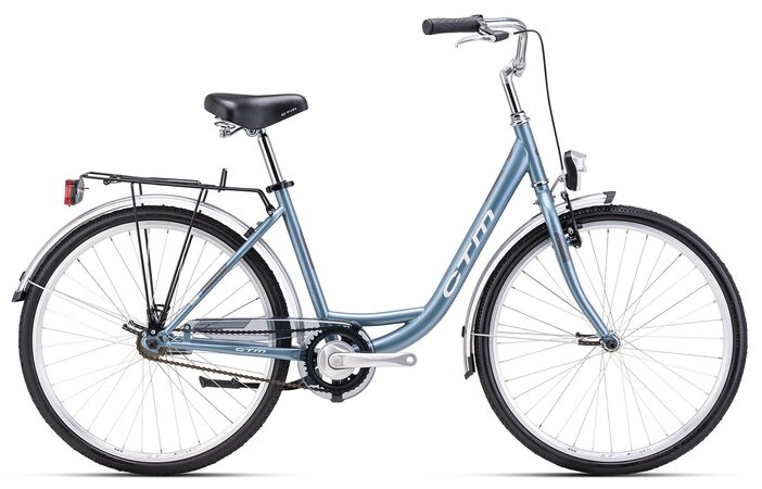 Bicykel CTM Olivia 1.0 Šedomodrá 2024