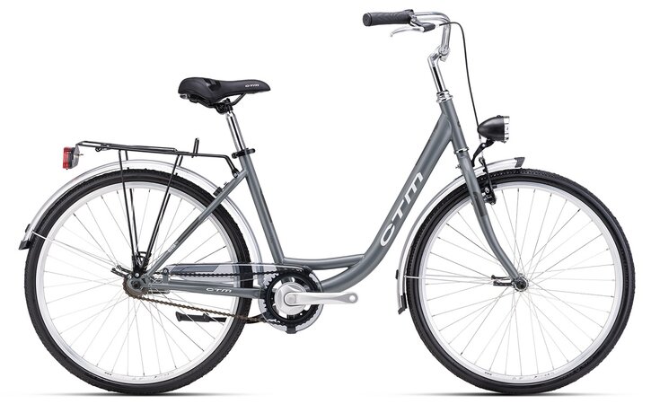 Bicykel CTM Olivia 1.0 Sivomodrá / Sivá 2025 Bicykel CTM Olivia 1.0 Sivomodrá / Sivá 2025