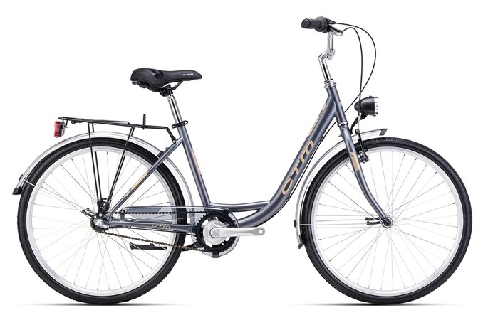 Bicykel CTM Olivia 3.0 Matná Tmavosivá 2026