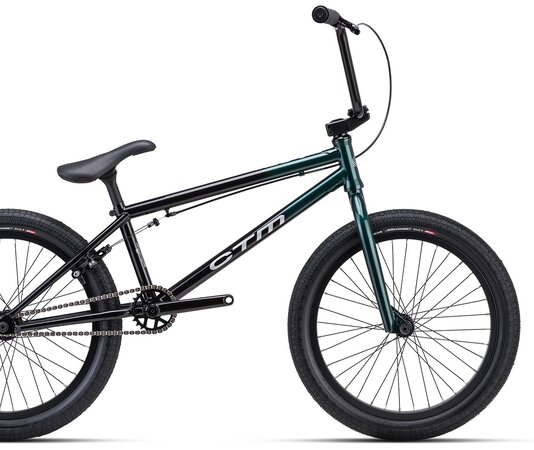 Bicykel CTM Pop 20 CrMo Čierna / Tmavozelená 2024