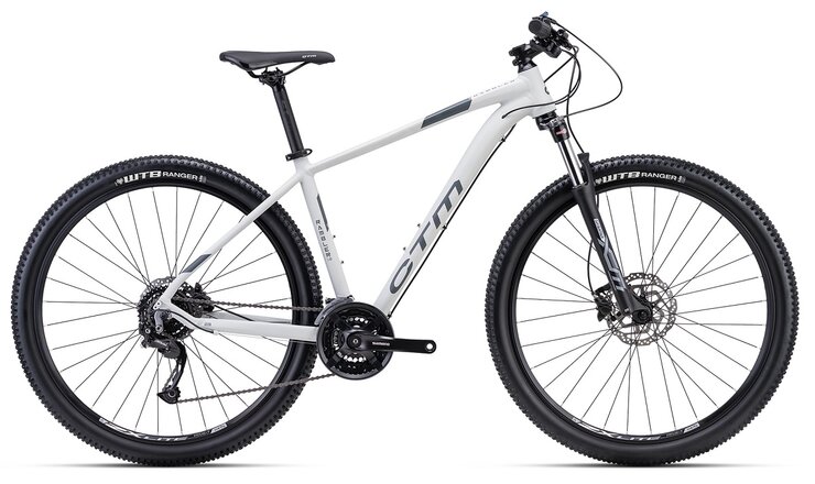 Bicykel CTM Rambler 1.0 Matná Betónová Biela / Sivá 2023