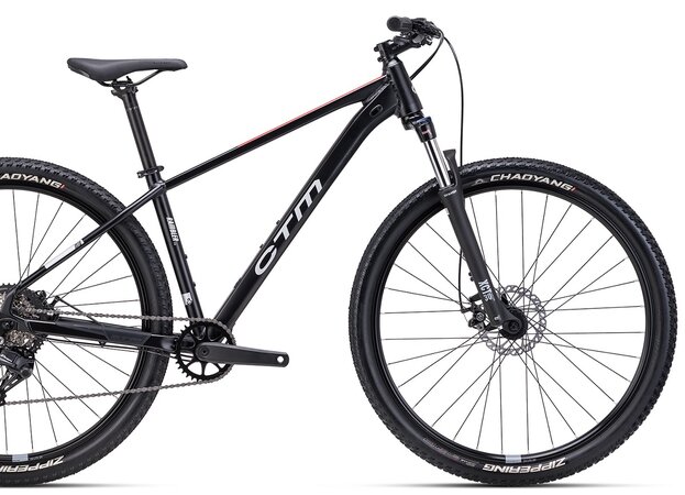 Bicykel CTM Rambler 1.0 Matná Čierna / Strieborná 2025 Bicykel CTM Rambler 1.0 Matná Čierna / Strieborná 2025