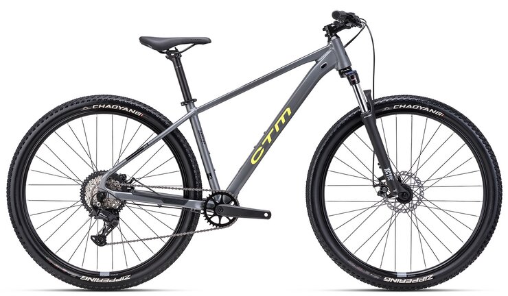 Bicykel CTM Rambler 1.0 Matná Tmavosivá / Lesklá Čierna 2025