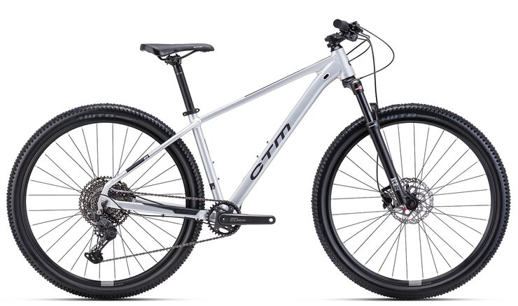 Bicykel CTM Rambler 3.0 Strieborná / Matná Čierna 2024