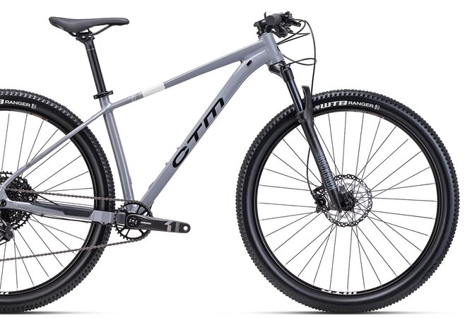 Bicykel CTM Rascal 1.0 Lesklá Sivá / Matná Čierna 2025