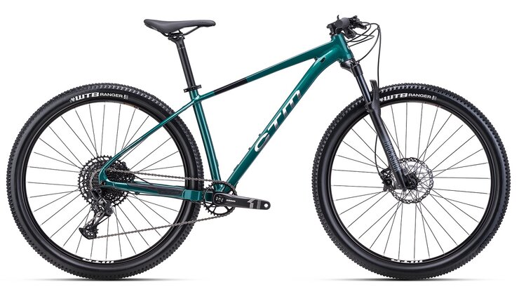 Bicykel CTM Rascal 1.0 Tmavozelená / Striebornochrómová 2025