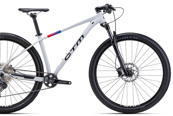 Bicykel CTM Rascal 2.0 Šedá / Červenomodrá 2024 