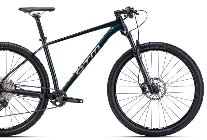 Bicykel CTM Rascal 2.0 Tmavozelená / Chromová 2024