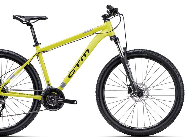 Bicykel CTM Rein 3.0 Matná Limetková Perleť / Tmavosivá 2023