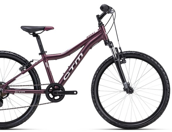 Bicykel CTM Rocky 2.0 Matná Tmavoružová Perleť 2024 Bicykel CTM Rocky 2.0 Matná Tmavoružová Perleť 2024