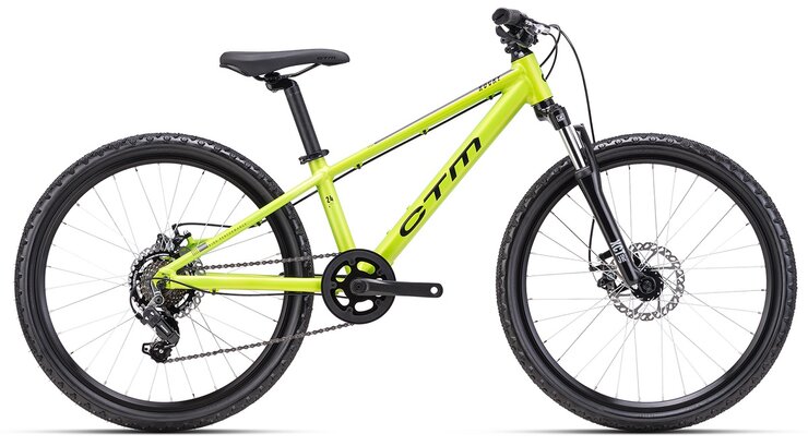 Bicykel CTM Rocky 3.0 Matná Limetková / Sivá 2025