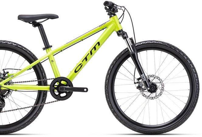 Bicykel CTM Rocky 3.0 Matná Limetková / Sivá 2025