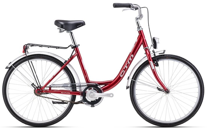 Bicykel CTM Sandra Červená 2024