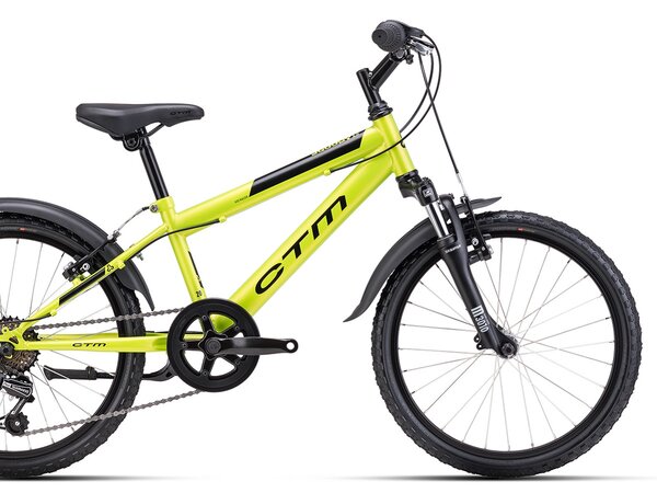 Bicykel CTM Scooby 2.0 Matná Limetková / Čierna 2025