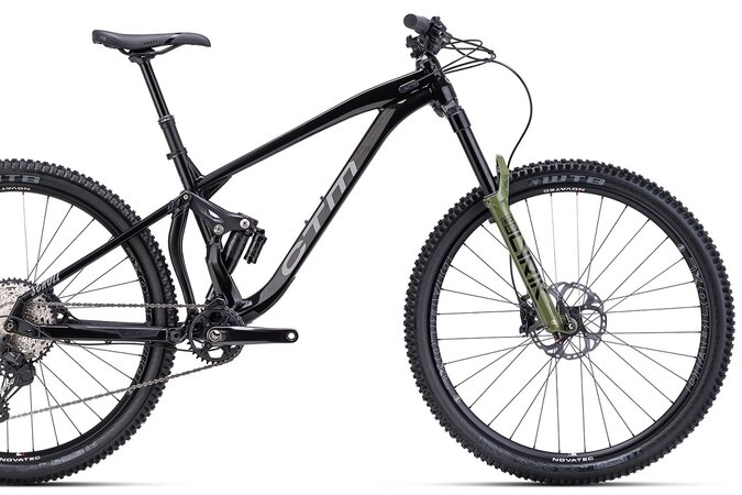 Bicykel CTM Scroll AM Pro Matná Čierna / Lesklá Čierna 2024