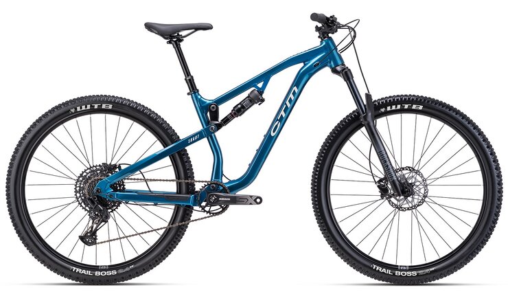 Bicykel CTM Skaut 2.0 Hlbokomodrá Perleť / Teplá Sivá 2025