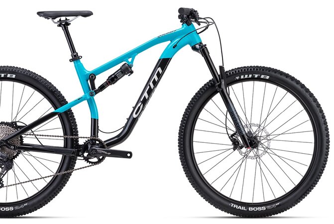 Bicykel CTM Skaut 3.0 Lagúnová Modrá / Čierna 2023