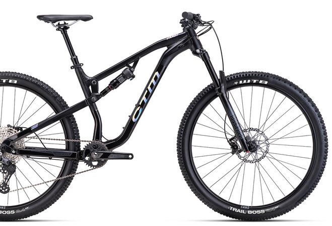 Bicykel CTM Skaut 3.0 Lesklá Čierna / Matná Čierna 2024