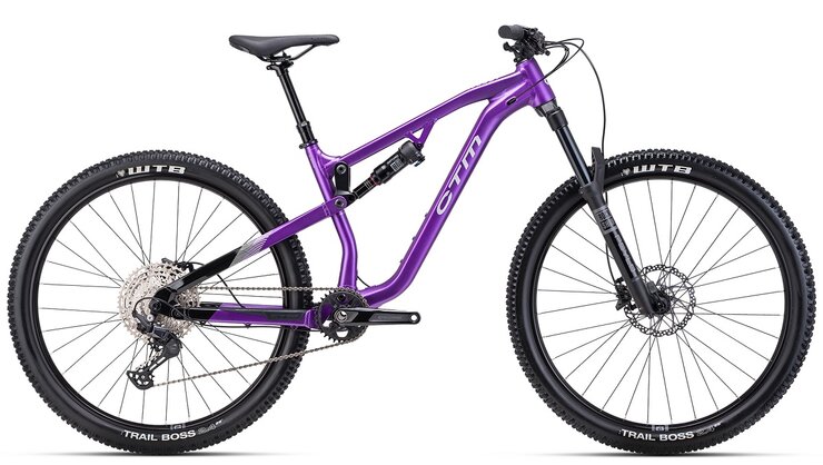 Bicykel CTM Skaut 3.0 Lesklá Čierna / Lesklá Fialová 2025