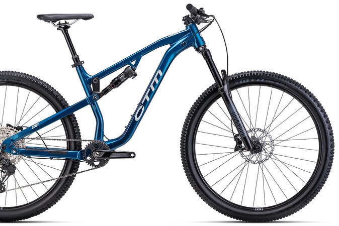 Bicykel CTM Skaut 4.0 Matná Hlbokomodrá Perleť / Strieborná 2024