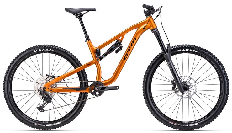 Bicykel CTM Skaut EN PRO Matná Oranžová / Lesklá Čierna 2025 Bicykel CTM Skaut EN PRO Matná Oranžová / Lesklá Čierna 2025