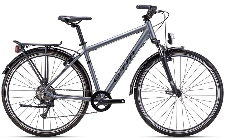 Bicykel CTM Stamp Matná Šedá 2024