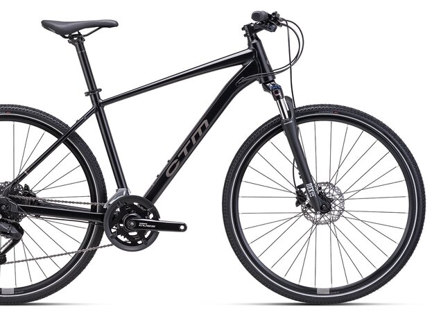 Bicykel CTM Stark 1.0 Matná Čierna / Sivohnedá 2025