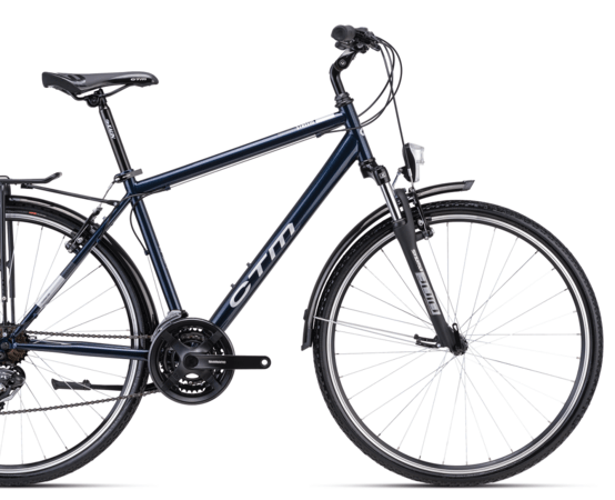 Bicykel CTM Streem Trek Hlbokomodrá Perleť 2023