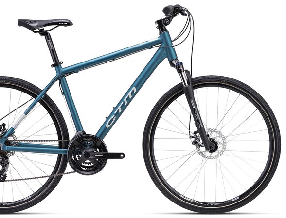Bicykel CTM Tranz 2.0 Matná Modrosivá 2023