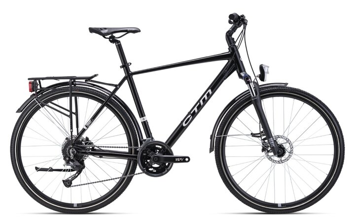 Bicykel CTM Tranz 2.0 Trek Matná Čierna 2026