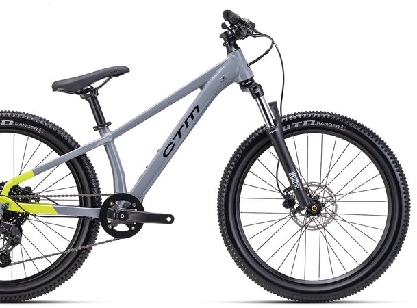 Bicykel CTM Zephyr JR Lesklá Limetková / Sivá 2025
