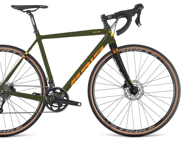 Bicykel Dema Grid 7 Green/Orange 2021