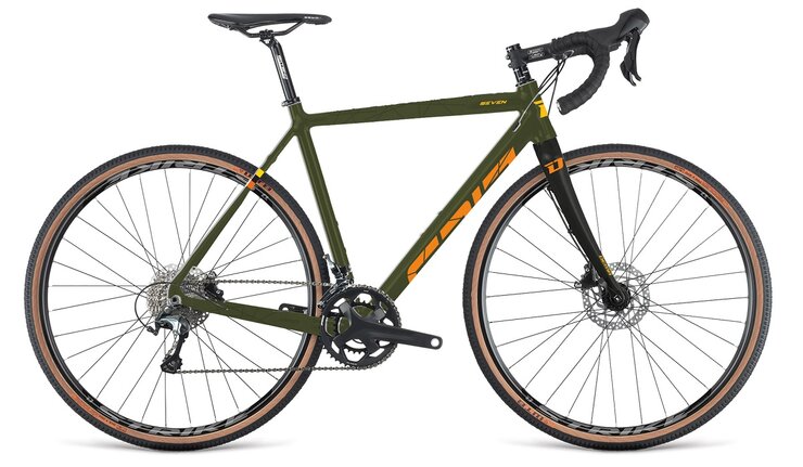 Bicykel Dema Grid 7 Green/Orange 2021