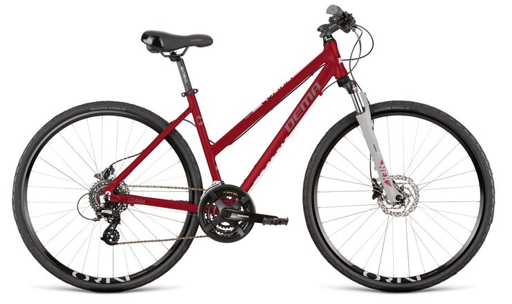 Bicykel Dema Loara 5.0 Blood Red/White 2021
