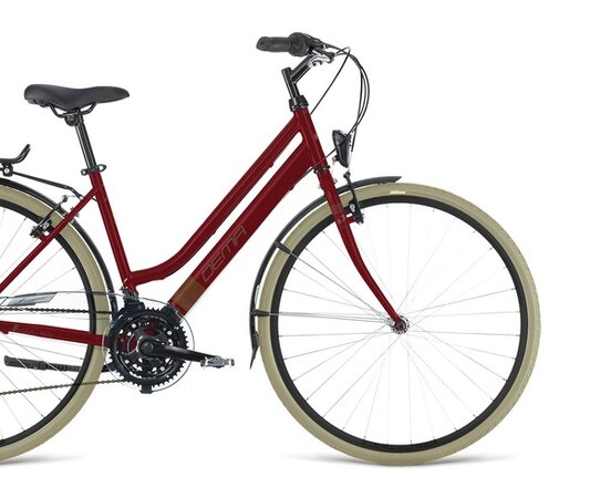 Bicykel Dema Lugo Lady Bordó 18" 2021