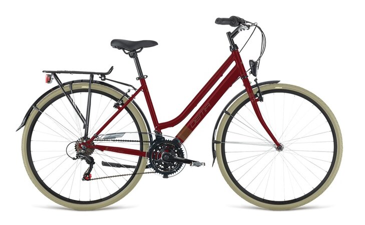 Bicykel Dema Lugo Lady Bordó 18" 2021
