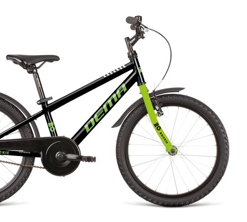 Bicykel Dema Rockie 1sp Black/Green 2021