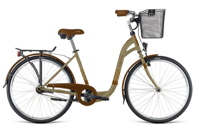 Bicykel Dema Silence Beige Brown 2021