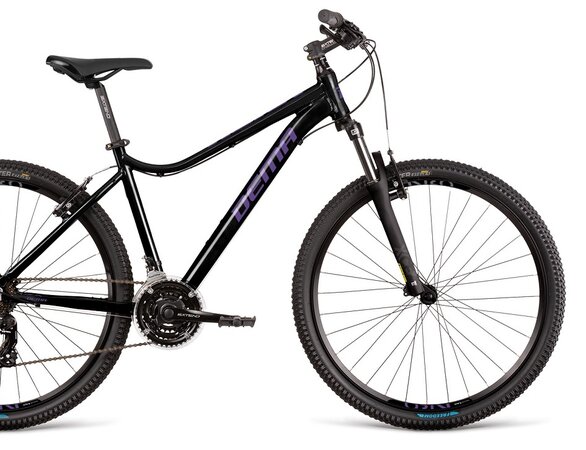 Bicykel Dema Tigra 1.0 Black/Ultra Violet 2021